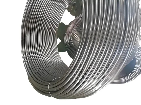Buen servicio acero pulido Erw Allo de aleación de alto cromo La tubería de bobina precisa Inconel 601