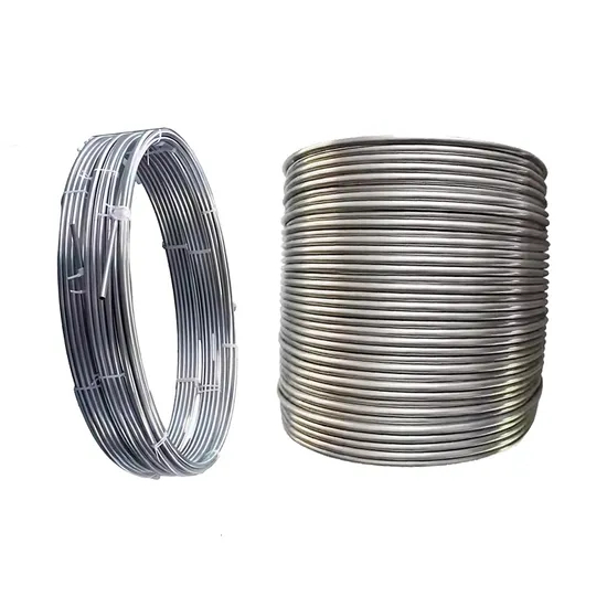 Minería de la industria química ERW Round Inconel 601 Tubo de bobina con buen precio