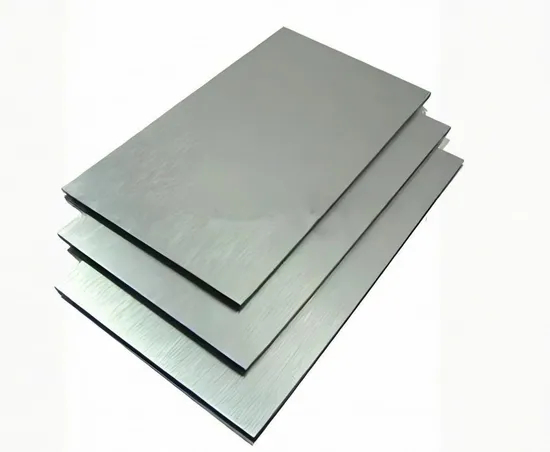 Placa de aleación resistente a la corrosión para maquinaria química